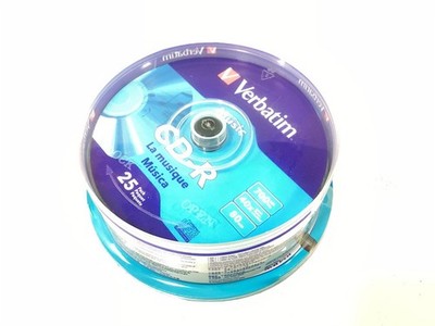 Verbatim Music CD-R 700MB Recordable Compact Disc (25-Pack) - 96155