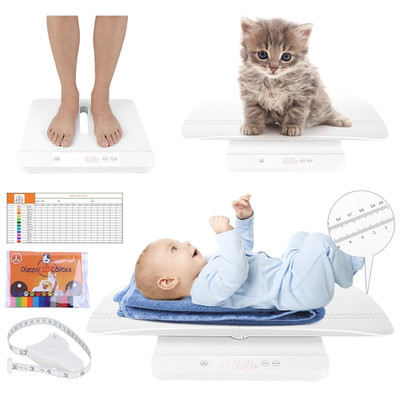 Baby Scale & Pet Scale with 60Cm Tray, 330Lb-150Kg Digital Scale for Newborn, Pu