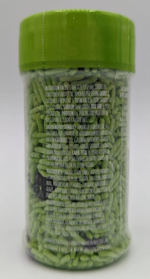 Wilton Halloween Spooky Spider Mix Sprinkles 2.5 Oz (70 g) - 2 Pack - Image 2 of 2