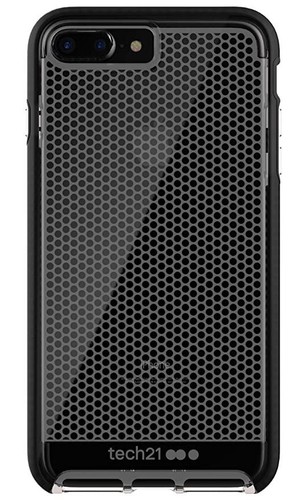 Tech 21 Evo Mesh for iphone 7/8 Plus Clear/Black T21-5425 - Picture 1 of 6