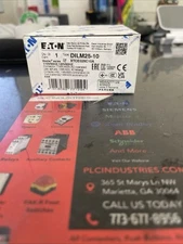 XTCE025C10A EATON MOTOR CONTROL CONTACTOR 3POLE 25A NEW