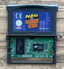 Mario Vs Donkey Kong Advance Nintendo Gameboy Advance Game, GENUINE!
