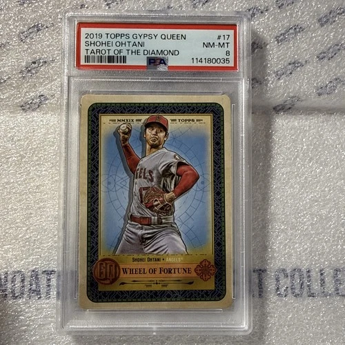 2019 Topps Gypsy Queen - Tarot of the Diamond Shohei Ohtani #TOTD17 PSA 8 Angels