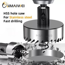 HSS Hole Saw 16-100mm Cobalt High Speed Steel M35 Stainless Steel Tool Set Drill