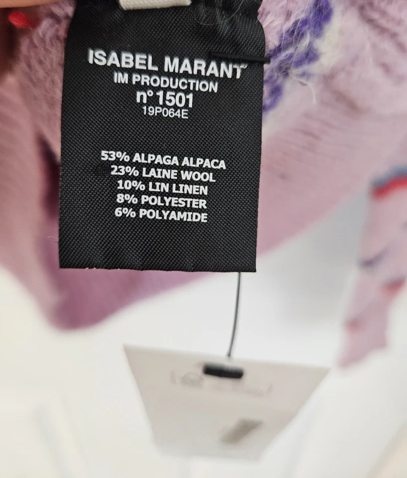 Etoile Isabel Marant Striped Crew Neck Sweater Size 36 - Image 4 of 4