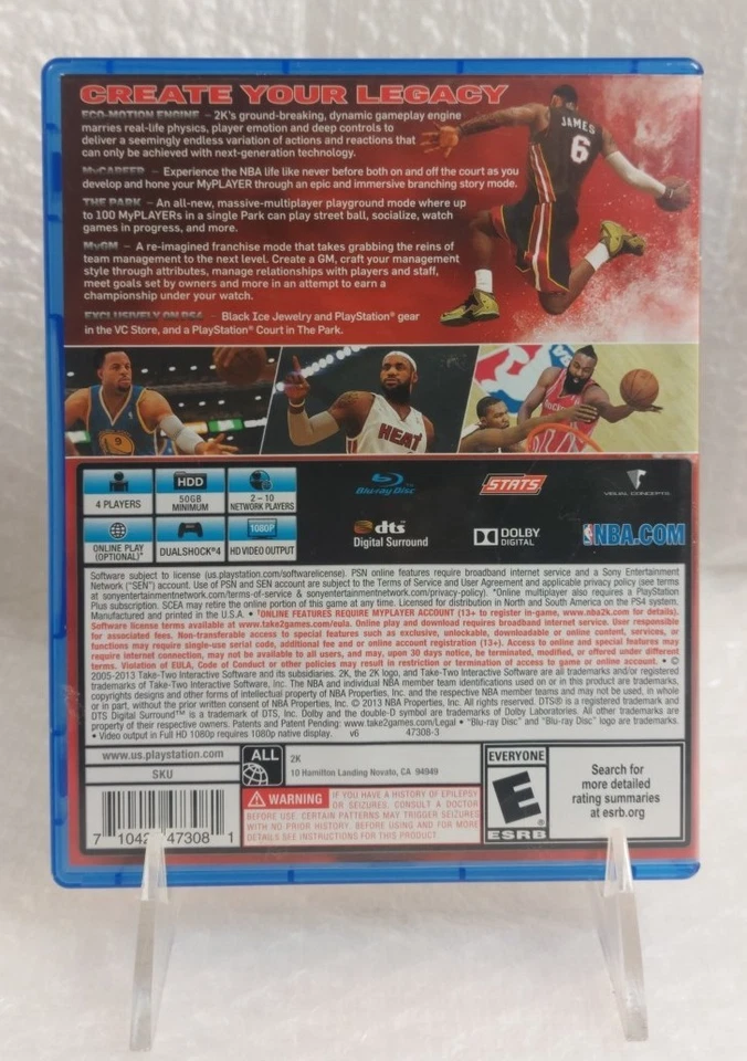NBA 2K14 (Sony PlayStation 4, 2013) Tested LeBron James - Image 2 of 3