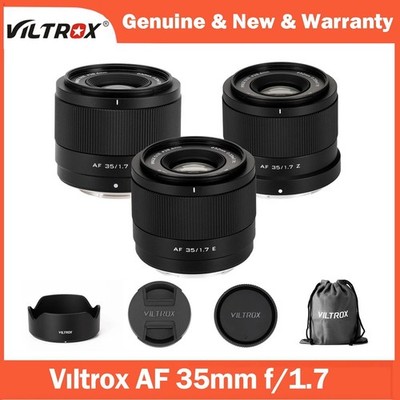 VILTROX AF 35mm F1.7 APS-C Large Aperture Prime Lens for Fuji X Sony E Nikon Z