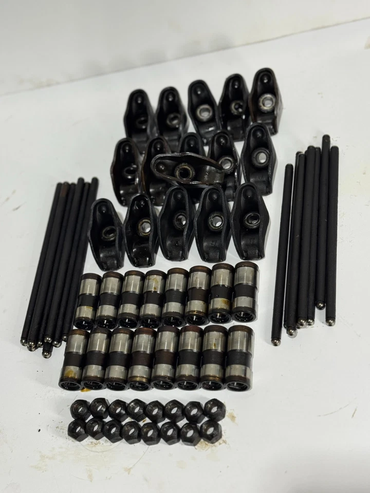 1993 GMC / CHEVY C / K 1500 2500 305 5.0L V8 LIFTERS / PUSHRODS / ROCKERS / NUTS - Image 3 of 4