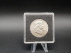 1957 Ben Franklin Half Dollar - 90% Silver - Comes In Capsule - FREE Shipping