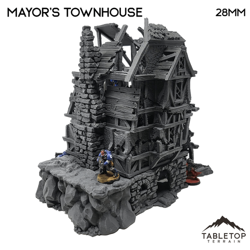 Mayor's Townhouse - Edificio de fantasía - Terreno de mesa de fantasía - Imagen 7 de 10