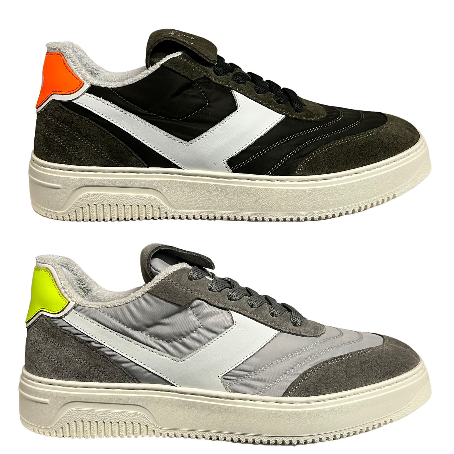 PANTOFOLA D’ORO scarpa uomo camoscio nylon PDL2WU 100% pelle MADE IN ITALY