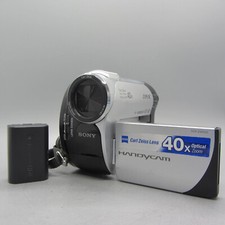 Sony Handycam DCR-DVD106E Handheld DVD Camcorder Silver Tested