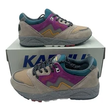 Karhu Aria 95 Running Shoes Mens 6 Womens 7.5 Silver Lining Mulberry F803107