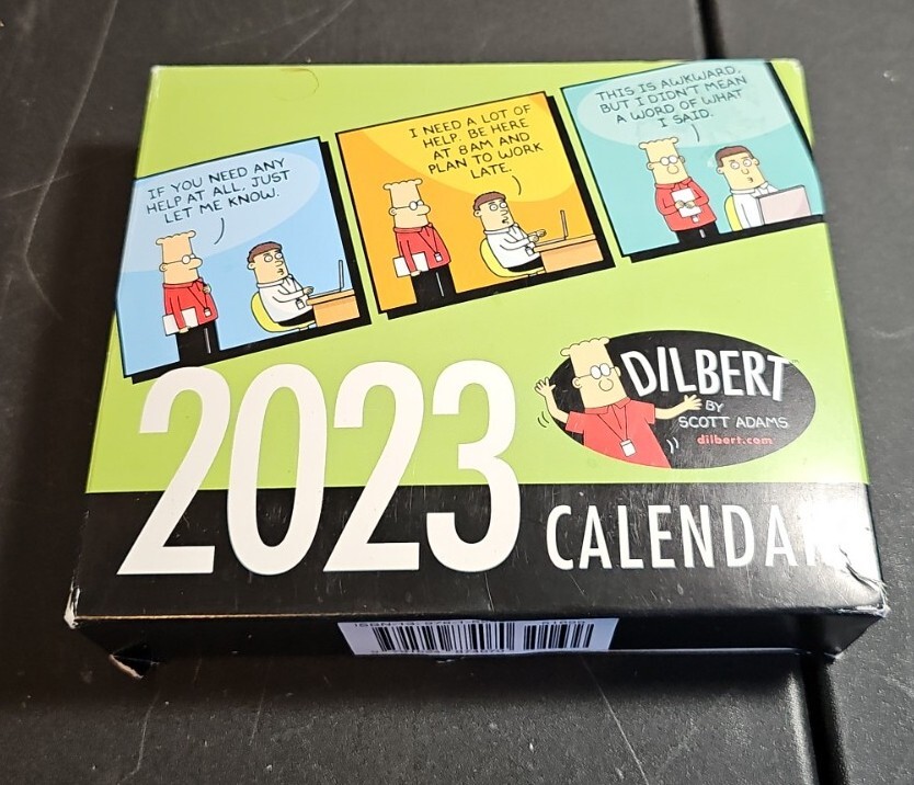 dilbert-2023-day-to-day-calendar-office-desk-by-scott-adams-andrews-mcmeel-ebay