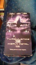 Turbulence 3 Heavy Metal 2000 VHS death metal airplane terror satanic horror OOP