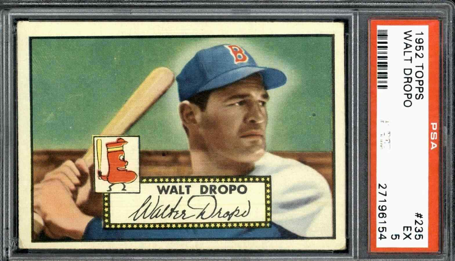 1952 Topps #235 Walt Dropo - PSA 5