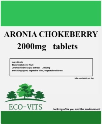 ARONIA Apfelbeere (2000 mg) Tabletten   starkes Antioxidans & Immununterstützung