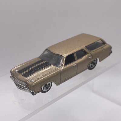 Hot Wheels 1970 Chevelle SS Wagon Metallic Gold