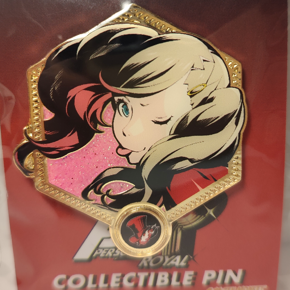 Persona 5 Ann Takamaki Golden Series Enamel Pin Full Color