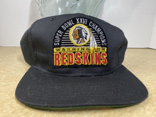 BLACK PATCH 90s Washington Redskins 