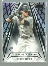  2018 Stadium Club Beam Team Black #BTCF Clint Frazier RC 31/99 (ref 57280)