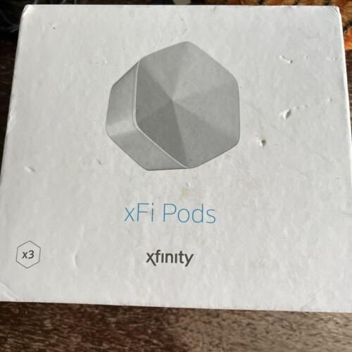 Xfinity xFi Pod WiFi Network Range Extender, 1st Generation, XE1-S, 3 pack