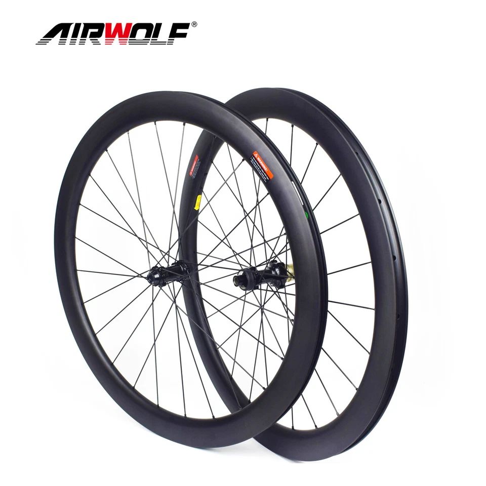 50*25mm 700C Carbon Laufräder Rennrad Fahrrad Laufrad Scheibenrad fit SRAM XD - Bild 4 von 4