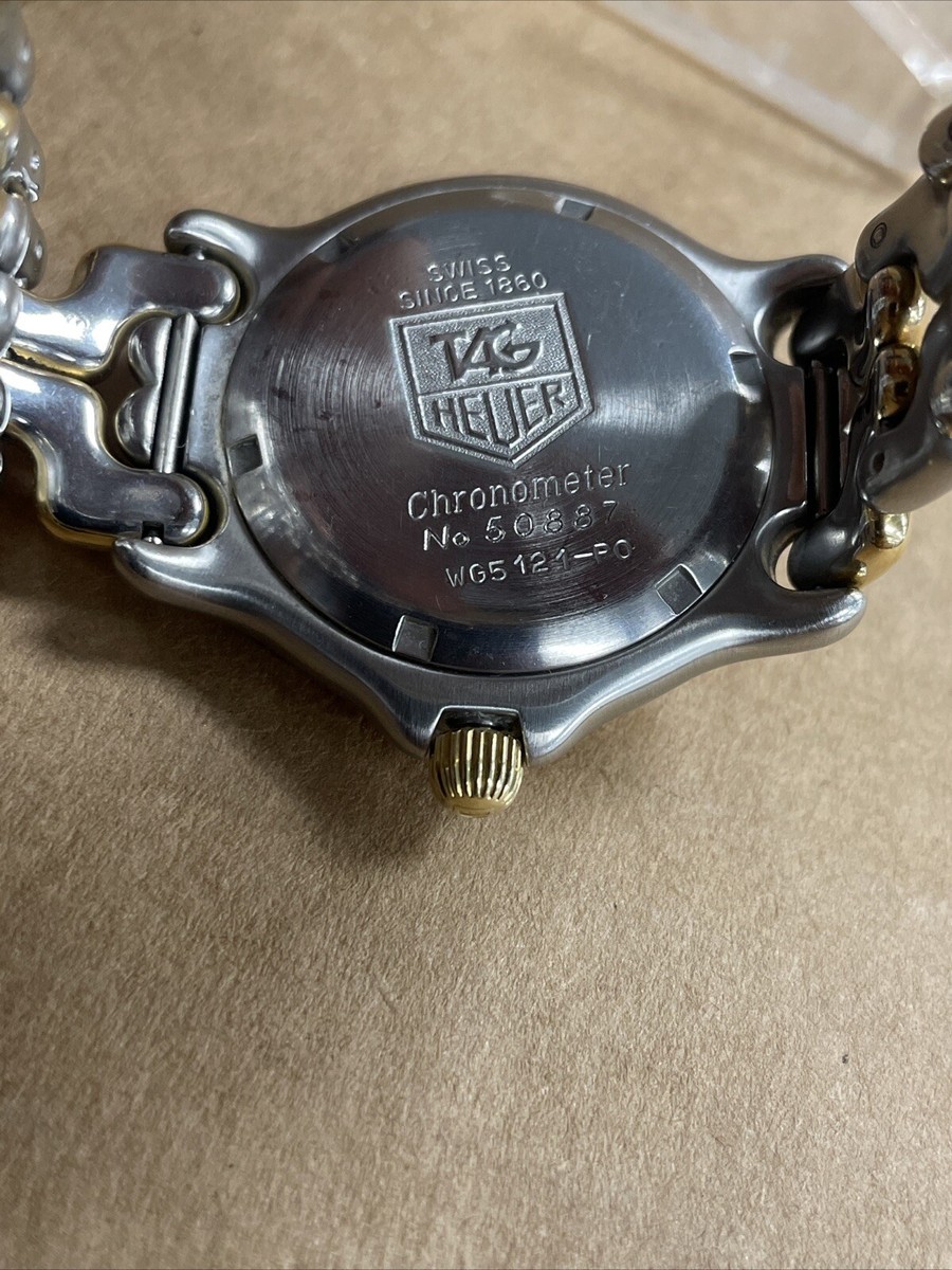 Tag Heuer Blue Gold WG5121 Automatic Watch SEL Chronometer Tag Heuer Blue Gold WG5121 Automatic Watch SEL Chronometer