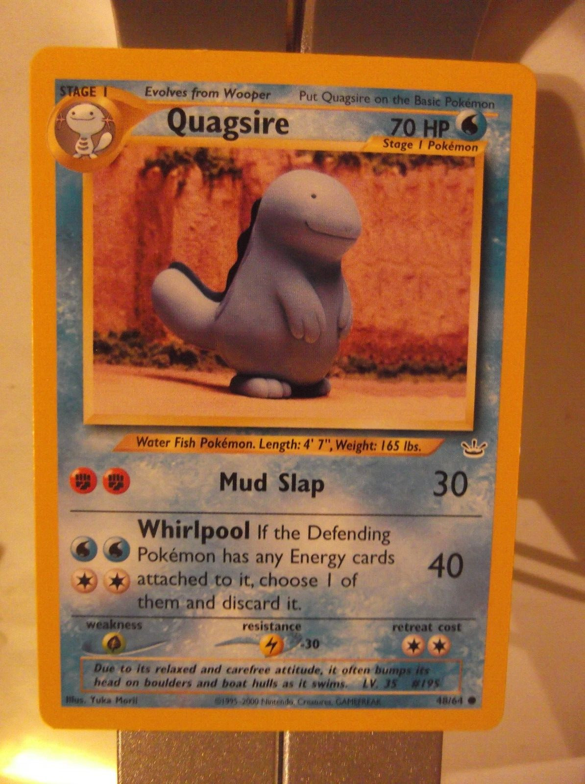 011PK48 - Quagsire - 48/64 - Neo Revelation - Common ]
