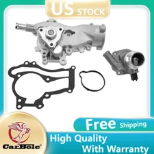Water Pump w/ Thermostat Kit For 2011-15 Chevy Cruze 12-20 Sonic Buick 1.4 Turbo