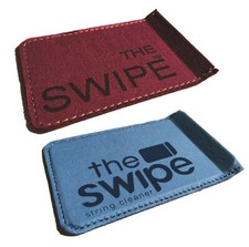 The SWIPE Guitar & stringed instrument cleaner / wipe Choice of Blue or Burgundy