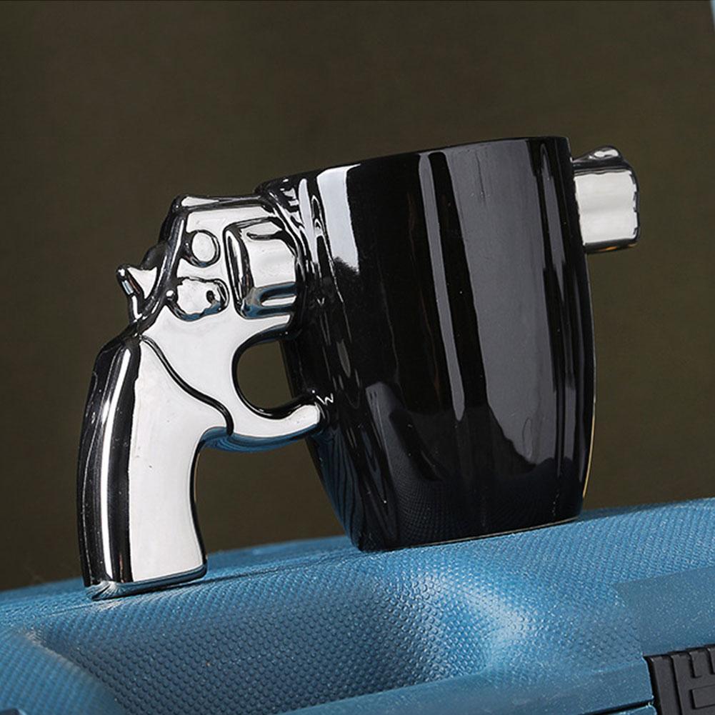 Revolver Tea Cup Gifts For Men JOYO Revolver Coffee Mug - 12oz Ceramic Mug With Gun ...