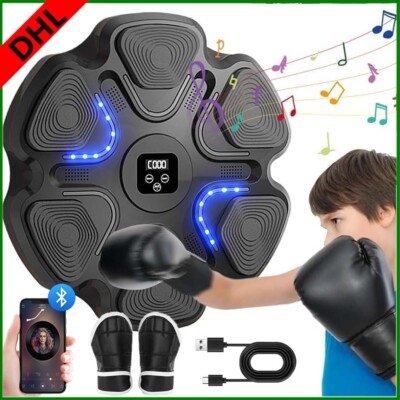 Smart Elektronisch Boxing Machine LED Bluetooth Musik Boxmaschine Wandmontage DE