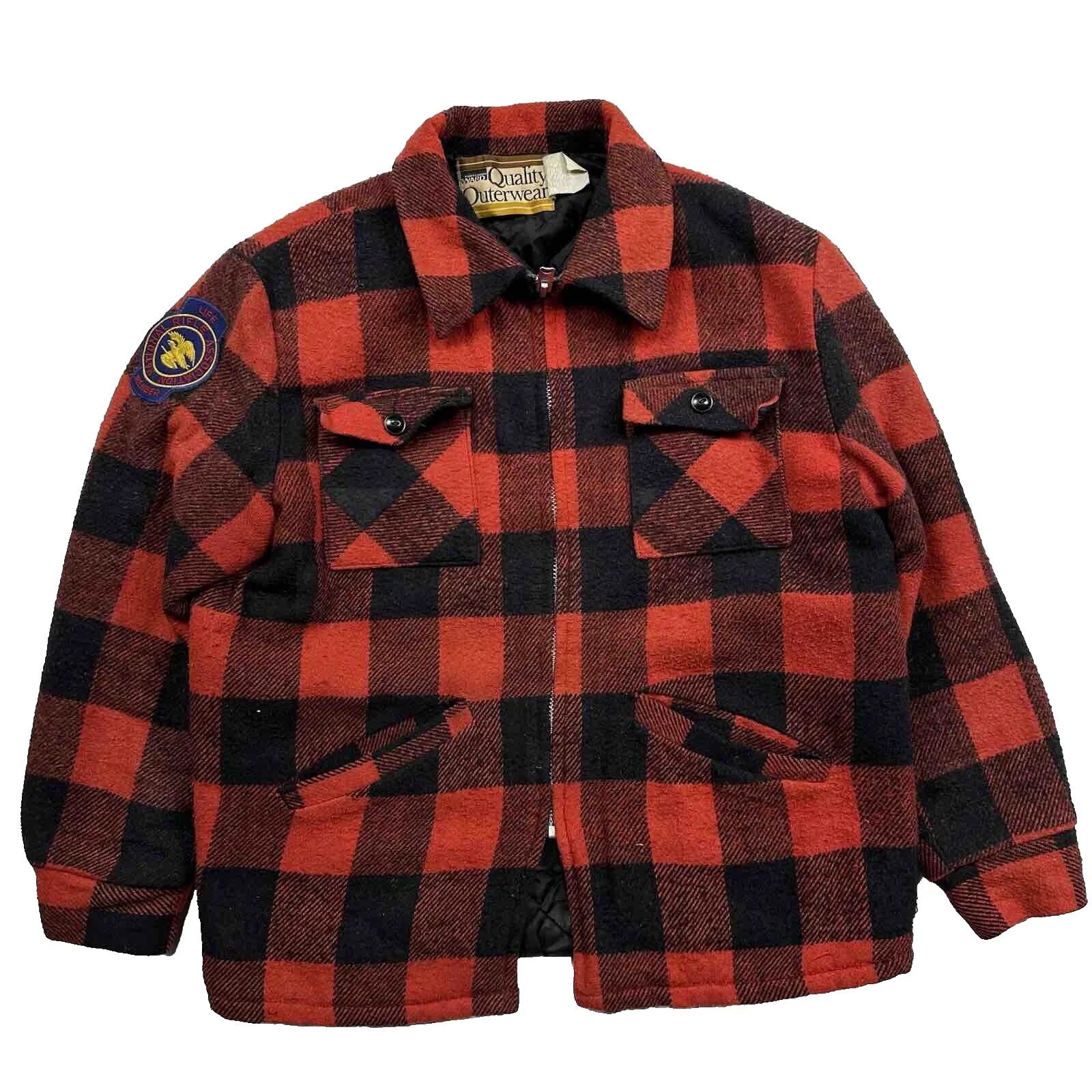 Wool Blend 1960s Vintage Outerwear Coats & Jackets for Men