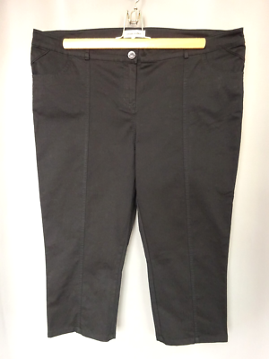 Pantacourt Droit Stretch GRAIN DE MALICE - Noir - Taille XL (FR48) - Femme - Neuf