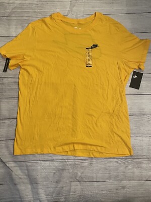 Nike Swingman T-Shirt Men's Yellow XL Standard Fit AV9956-741