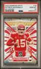 Optic NFL 2023 Chiefs Patrick Mahomes My House Card *GEM MINT PSA 10*