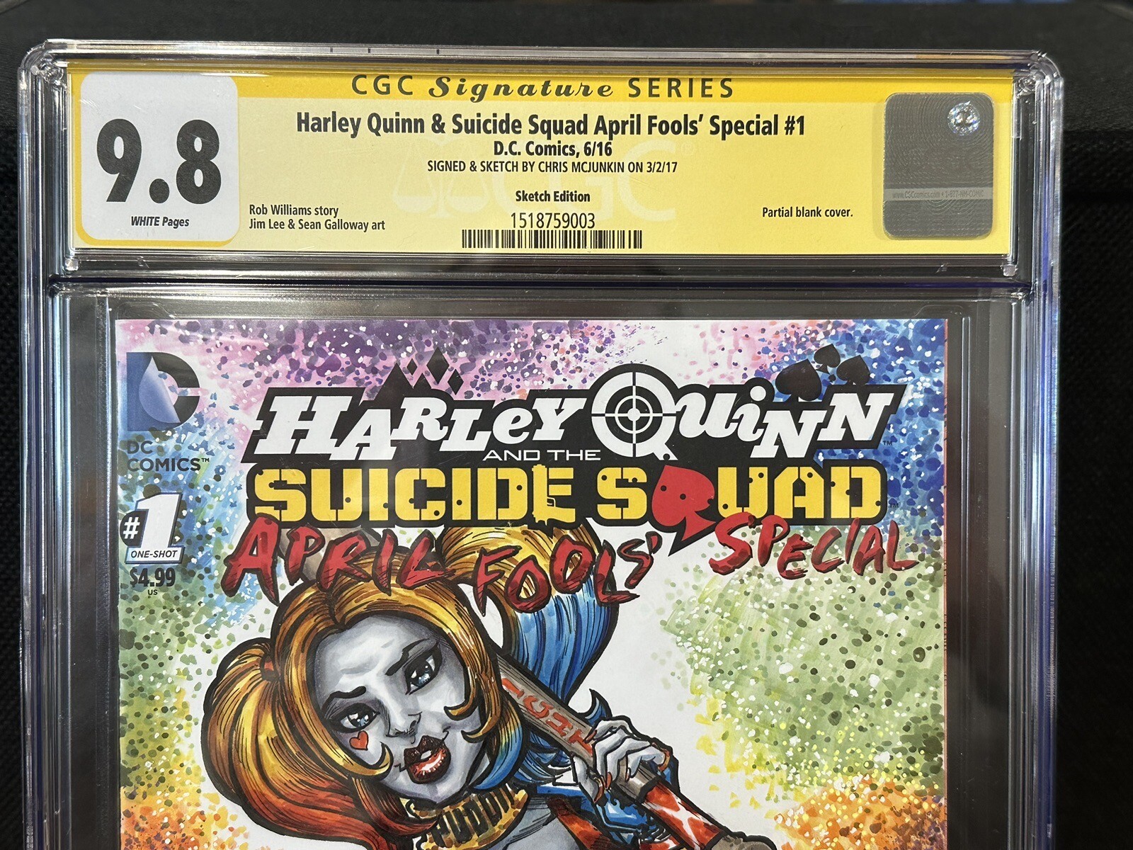 Harley Quinn & Suicide Squad April Fools’ Special #1 CGC SS 9.8 Chris ...