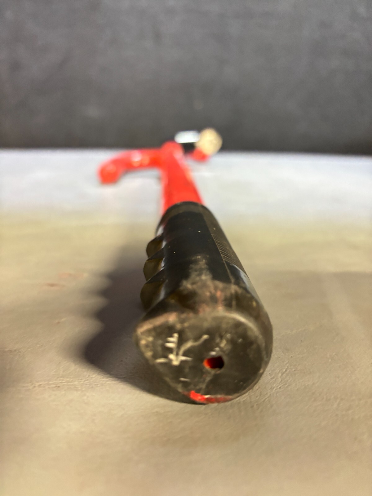 The Club Original Club Car Truck AntiTheft Steering Wheel Lock Red