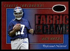 2000 Leaf Certified Fabric of the Game #FG-50 Ron Dayne /1000