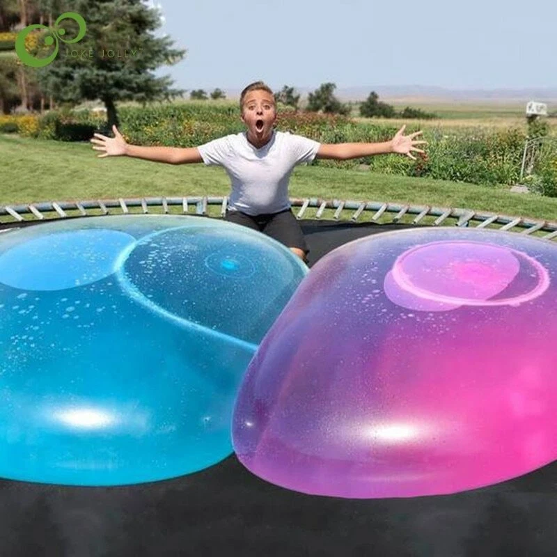 NEW 110cm Big amazing bubble ball Water filled interactive rubber balls Outdoor