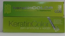bbCOS KERATIN COLOR Professional Hair Color Cream With Zero Ammonia  3.4 oz. 