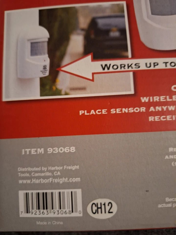 Bunker Hill 93068 Wireless Driveway Alarm Alert Security System - Image 4 of 4