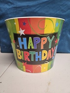 Burton And Burton Melamine Birthday Blowout Bucket