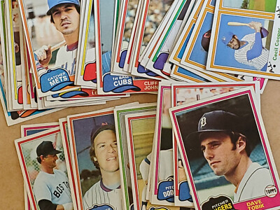 1981 TOPPS BASEBALL TRADING CARDS 1-100 YOU PICK 50% OFF 2+ FREE SHIPPING