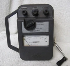 James G. Biddle Co. Major Megger Tester With Hand Crank- Part: 21159