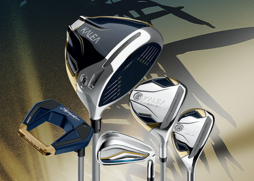 TaylorMade Kalea Gold Complete Ladies Set 2025 w/Cart Bag Blue/White NEW 1748 - Picture 2 of 12