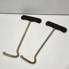 Vintage Wood Handle Boot Hook Pull Equestrian Riding Boots