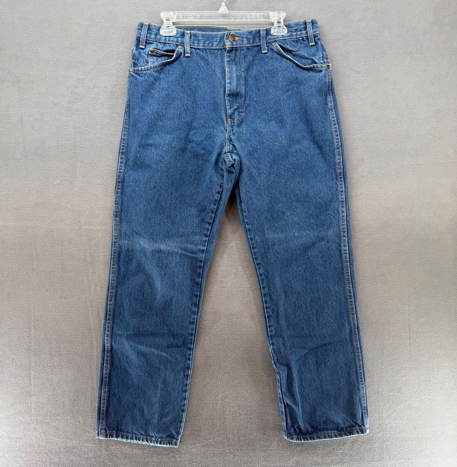 Dickies Jeans Mens 38x32 Blue Heavyweight Denim Work Wear Chore Grunge Skater