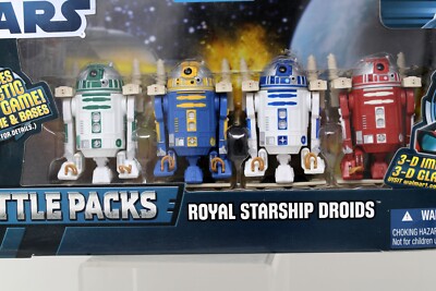 STAR WARS ROYAL STARSHIP DROIDS SET WALMART EXCLUSIVE MIB